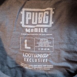 Lootwear PUBG Mobile Gray T-Shirt